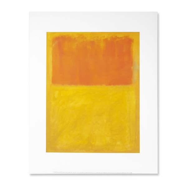 Rothko: Orange and Tan, 16 x 20