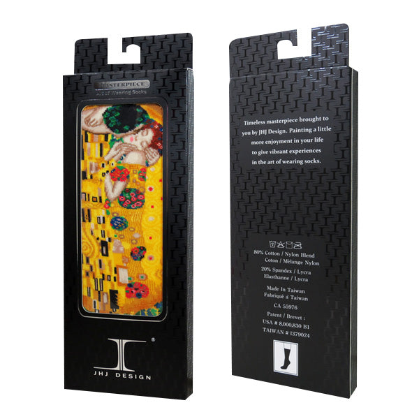 Klimt: The Kiss, Masterpiece Socks