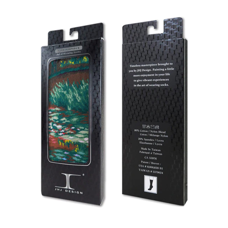Monet Water Lily Pond Socks