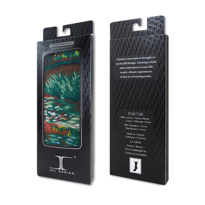 Monet Water Lily Pond Socks