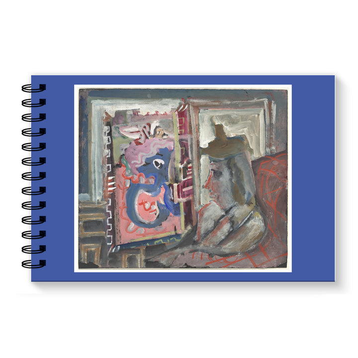 National Gallery of Art Rothko Seated Figure Spiral Notebook
