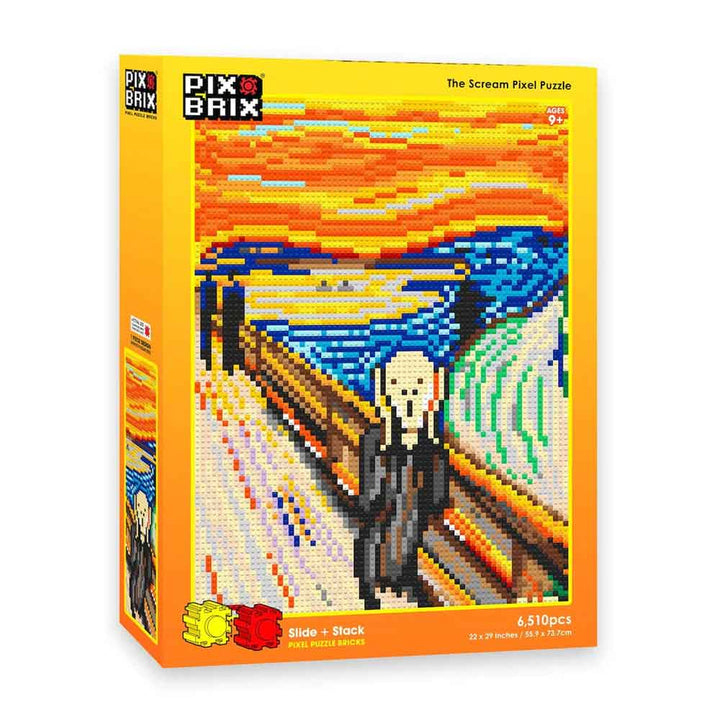 Edvard Munch, The Scream, Puzzle by Pix Brix