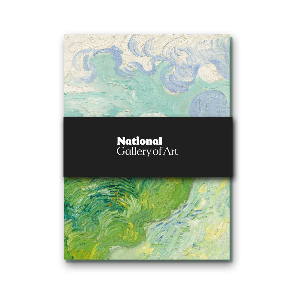 Van Gogh, Green Wheat Fields, Auvers Leather Notebook