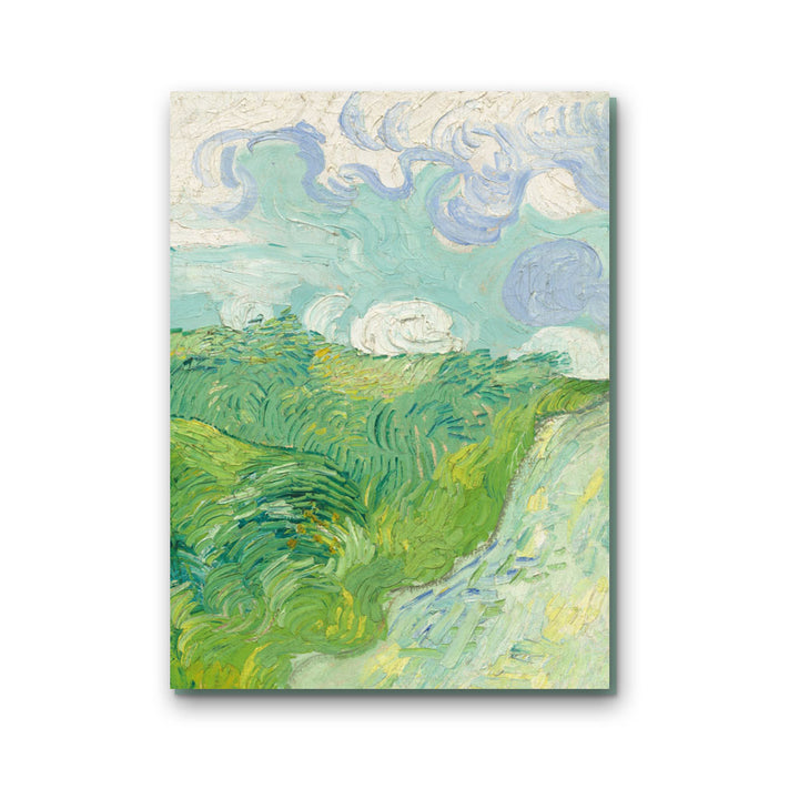 Van Gogh, Green Wheat Fields, Auvers Leather Notebook