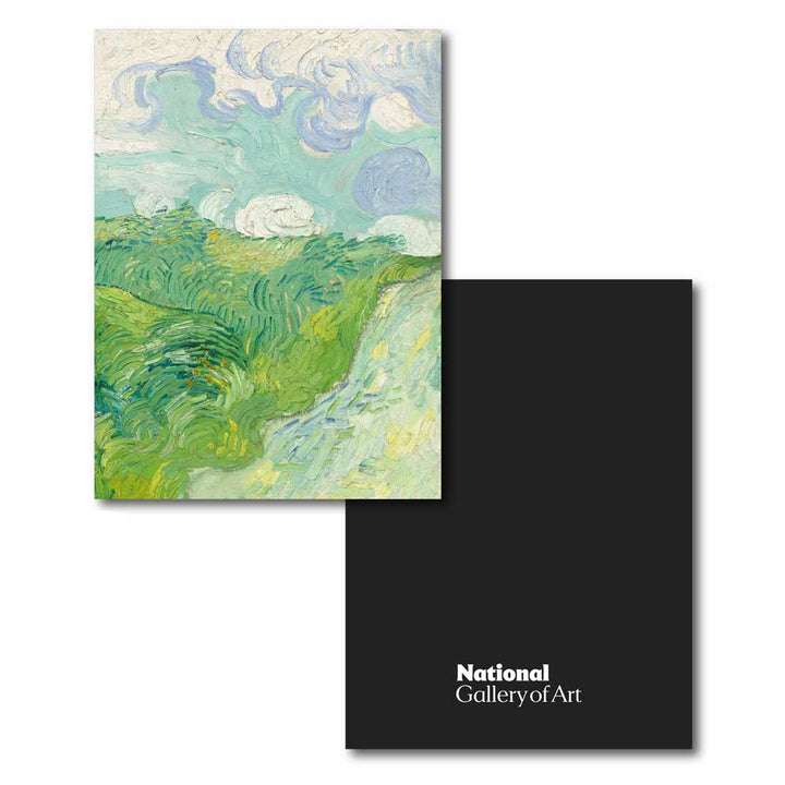 Van Gogh, Green Wheat Fields, Auvers Leather Notebook