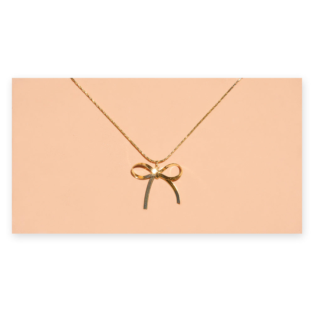 The Bow is Mine Necklace