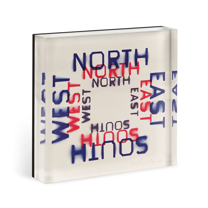 Ed Ruscha, All Points from Artists for Obama, Magnet