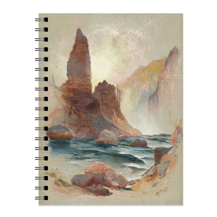Thomas Moran, Tower at Towe Falls, Sketchbook
