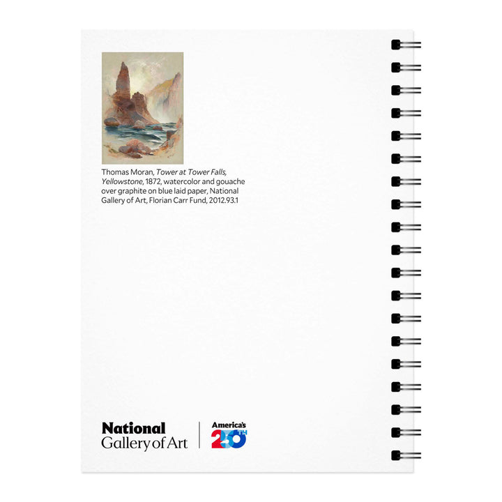 Thomas Moran, Tower at Towe Falls, Sketchbook