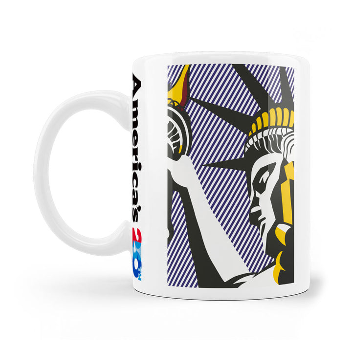 Roy Lichtenstein, I Love Liberty, Mug