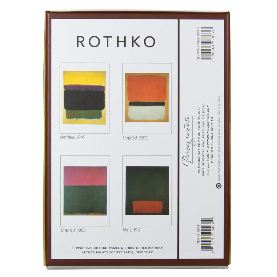 Rothko: Untitled (1949), Boxed Note Cards