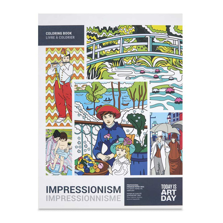 Impressionism Coloring Book