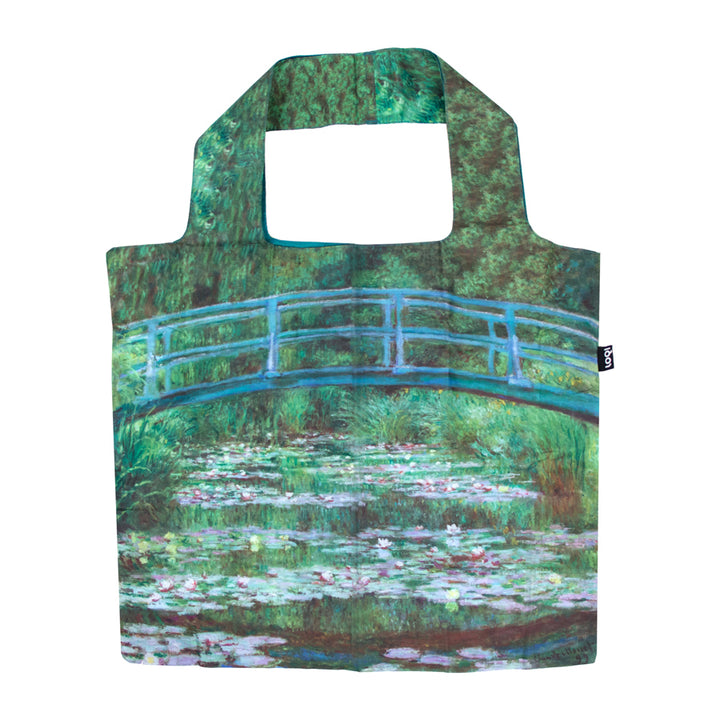 Claude Monet: Japanese Footbridge, Foldable Tote Bag