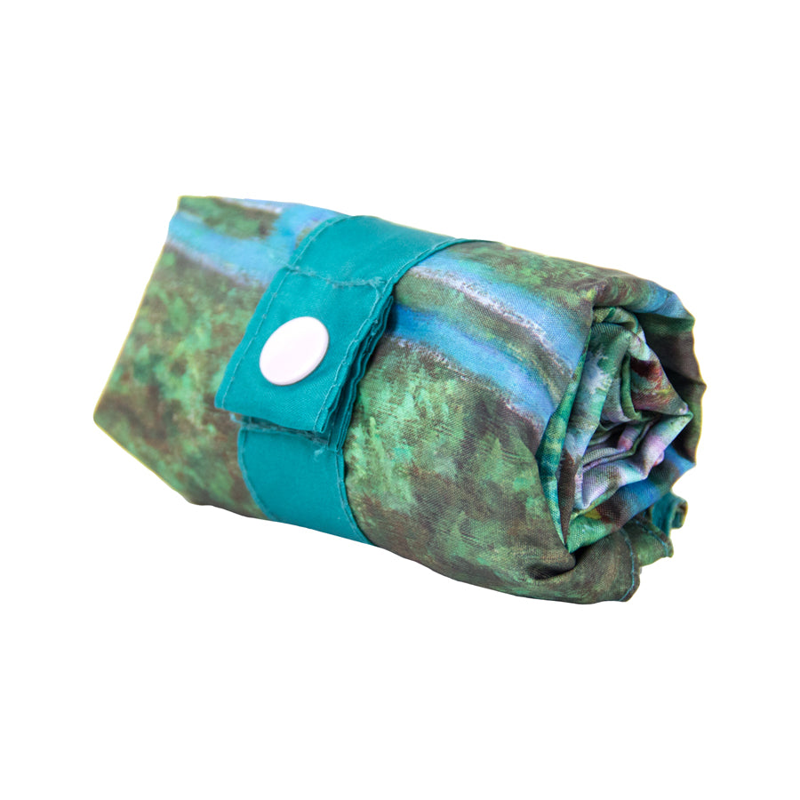 Claude Monet: Japanese Footbridge, Foldable Tote Bag