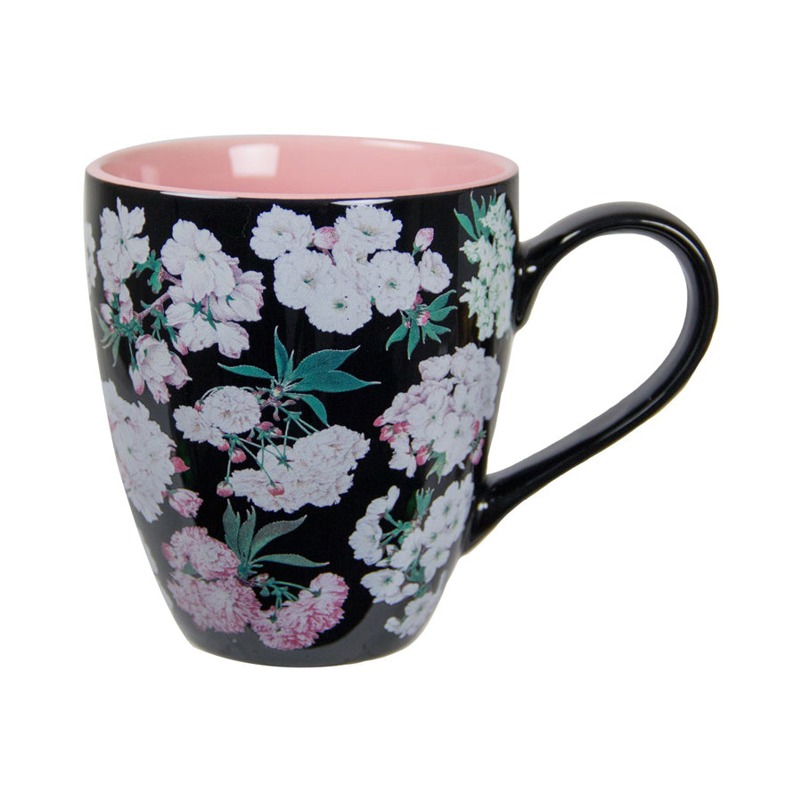 Cherry Blossom Mug (Black)
