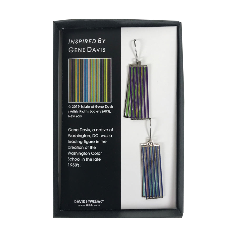 Gene Davis Popcorn Earrings