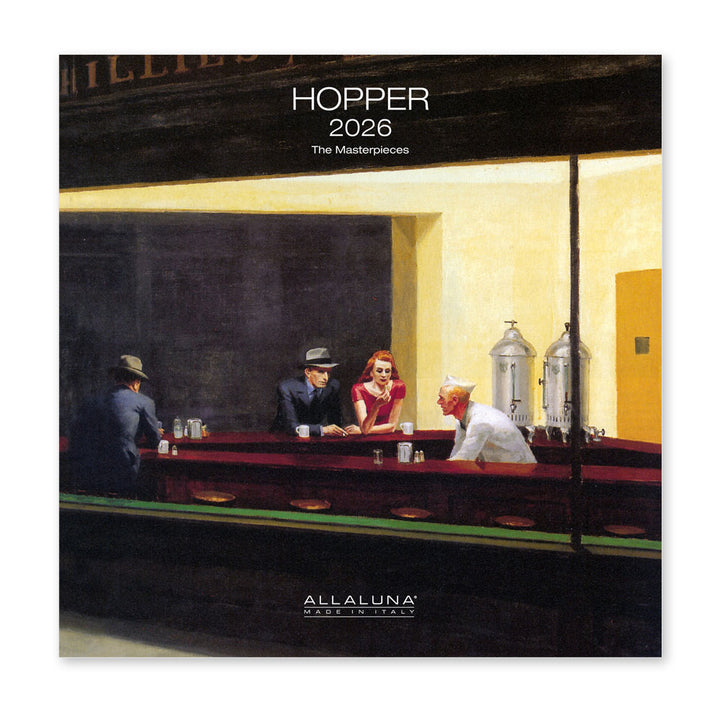 Ed Hopper 2026 Wall Calendar