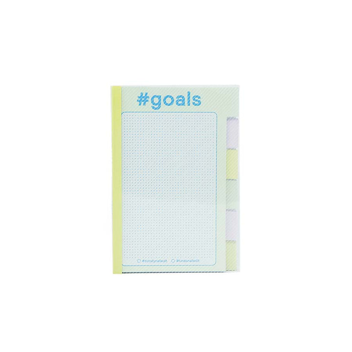 #Goals Tabbed Sticky Notes