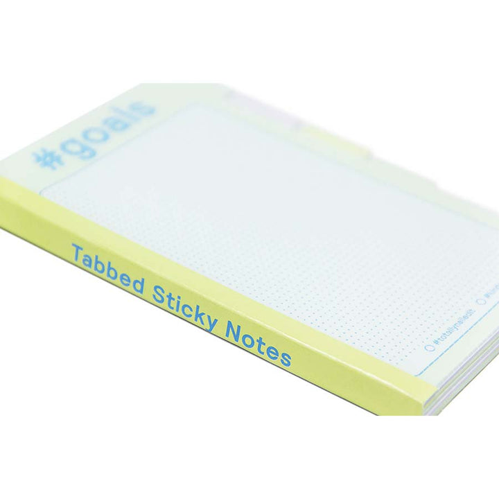 #Goals Tabbed Sticky Notes