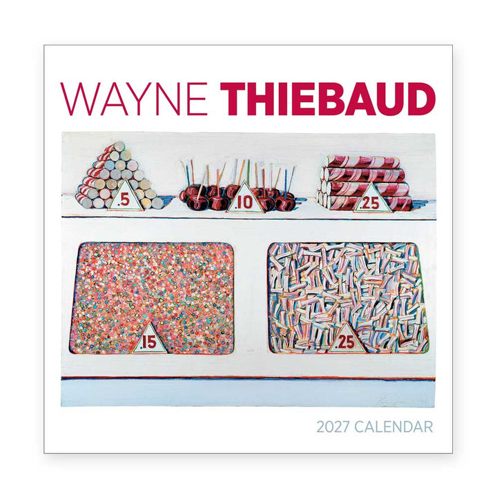 Wayne Thiebaud 2027 Wall Calendar