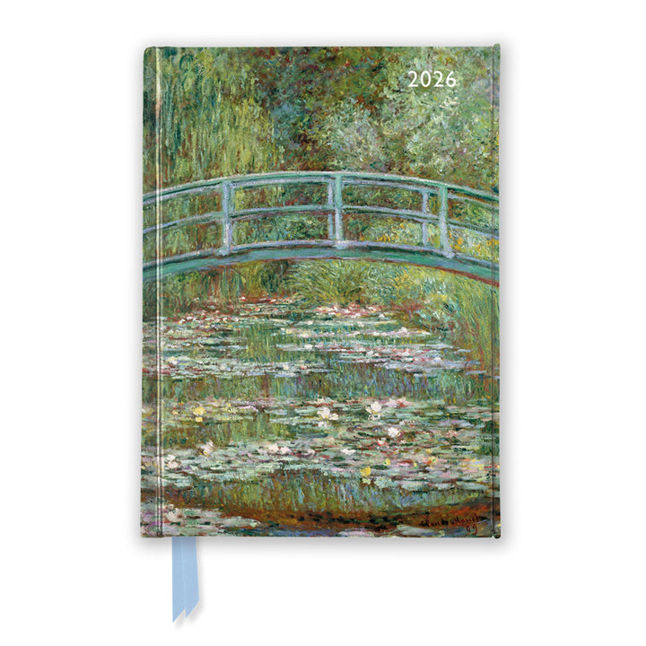 Claude Monet: Bridge over a Pond of Water Lilies 2026 Pocket Planner