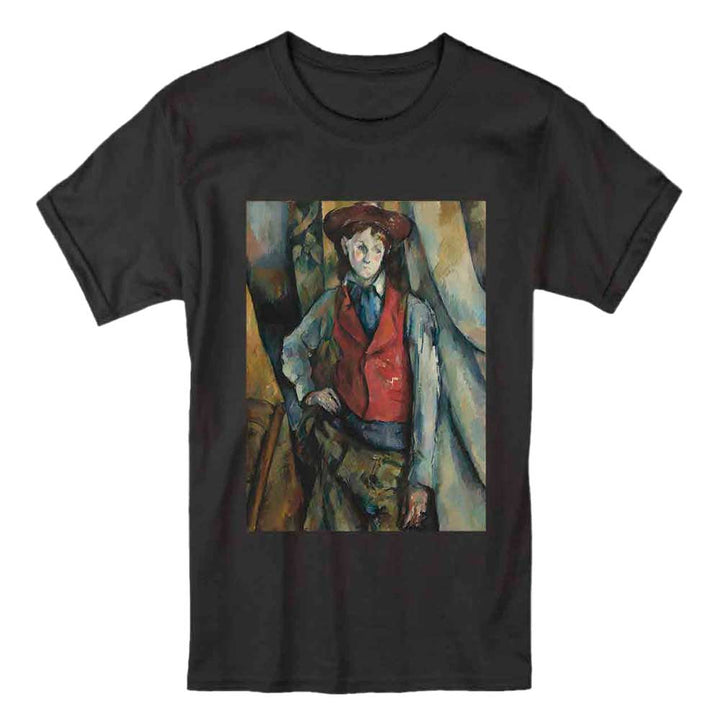 Paul Cézanne: Boy in a Red Waistcoat, 1888-1890, Youth Tee