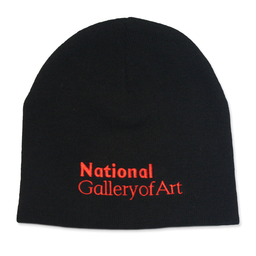 National Gallery of Art Red Logo Beanie
