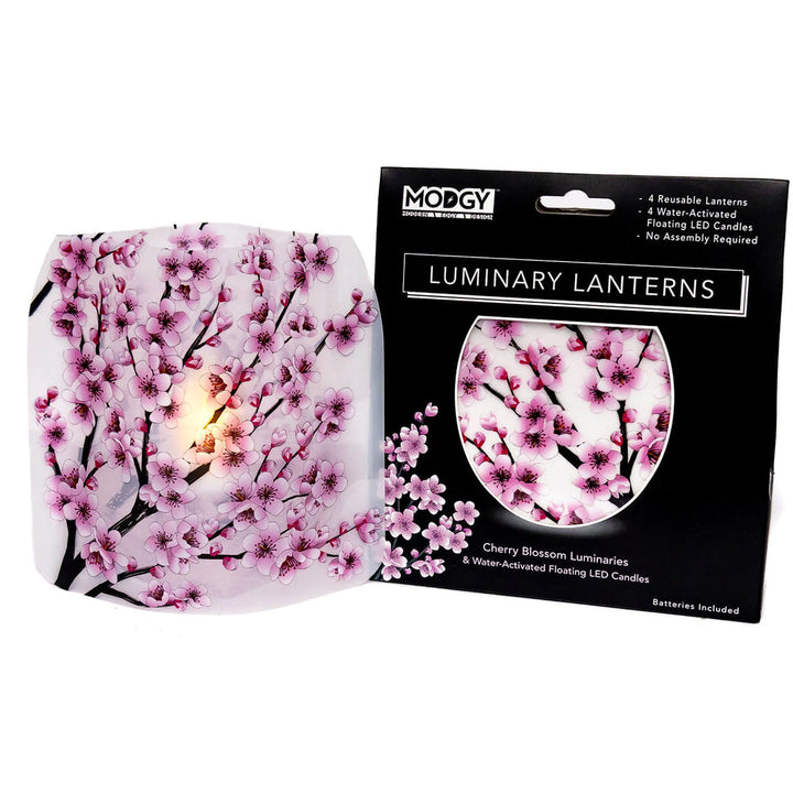 Cherry Blossom Luminaries