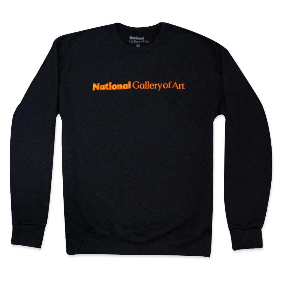 National Gallery of Art Orange Logo Sweatshirt