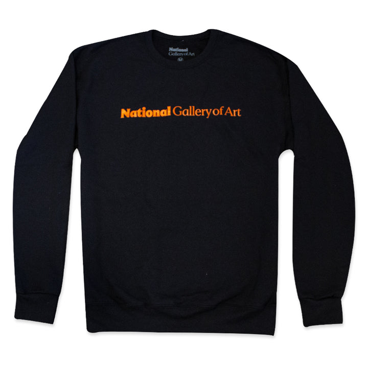 National Gallery of Art Orange Logo Sweatshirt