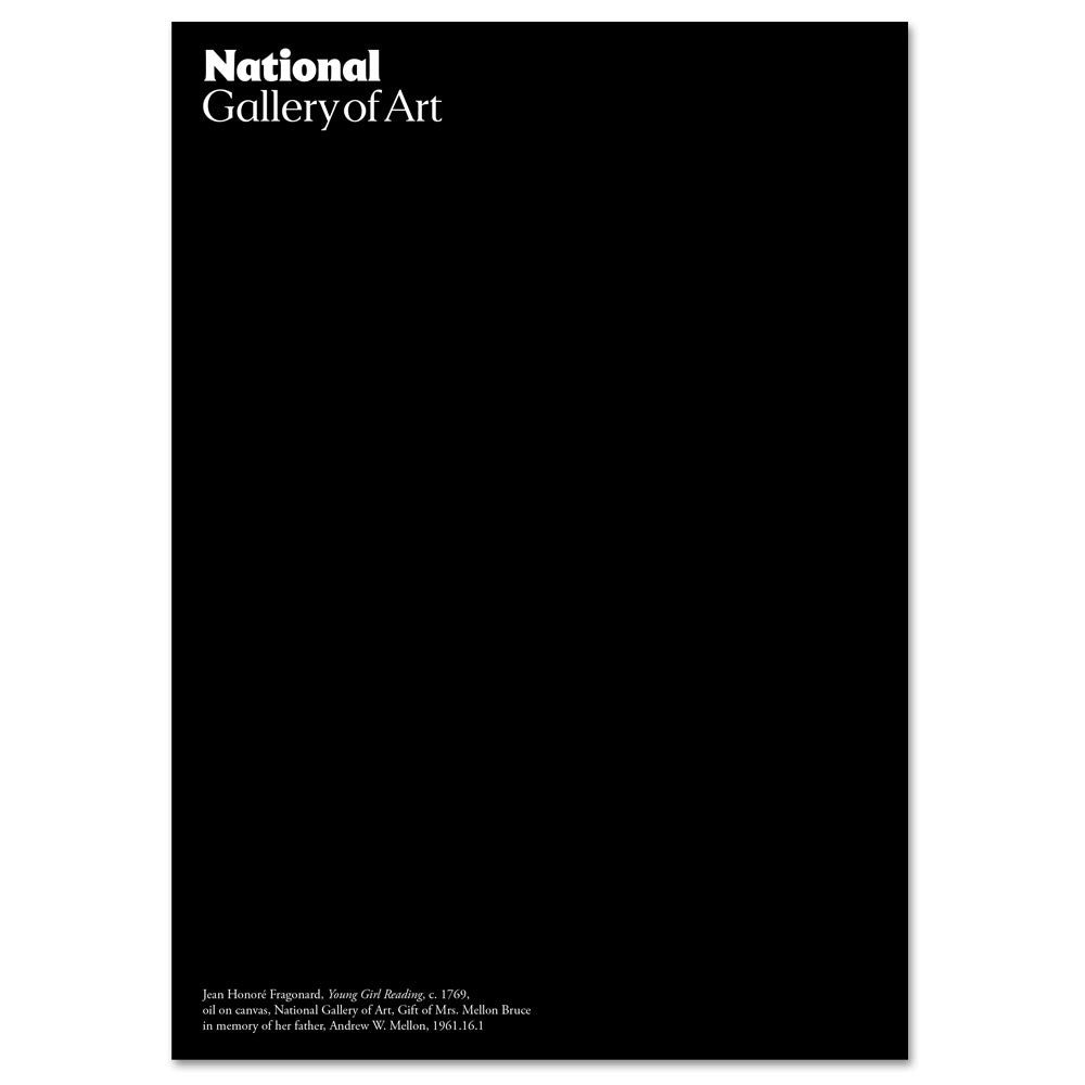 National Gallery of Art Fragonard's "Young Girl Reading" Lined Journal