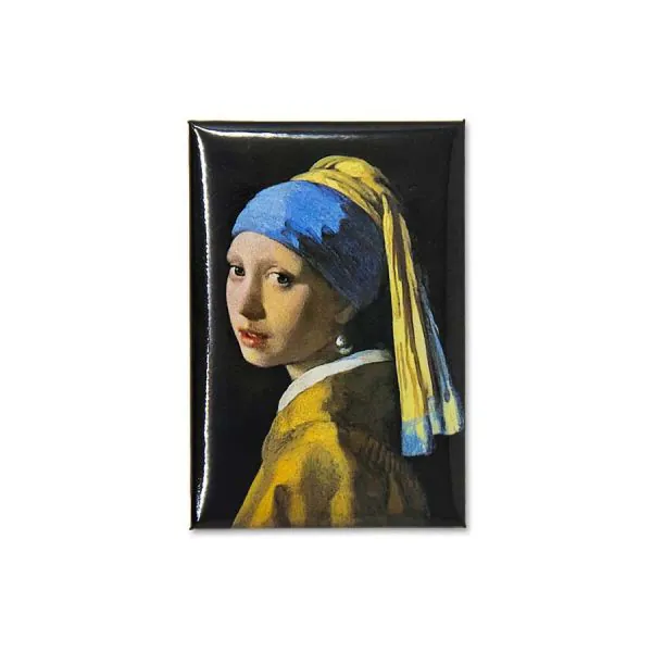 Johannes Vermeer: Girl with a Pearl Earring, Magnet Johannes Vermeer: Girl with a Pearl Earring, Magnet