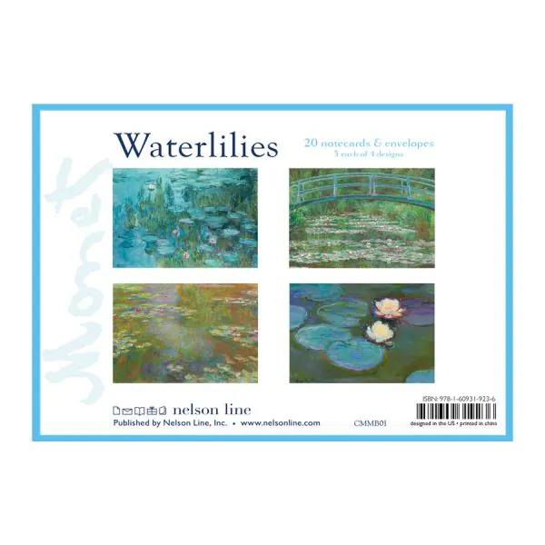 Claude Monet: Water Lilies, Mini Boxed Note Cards | National