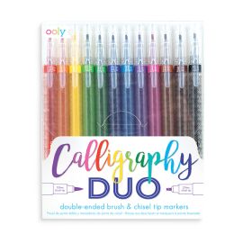 Calligraphy Duo Chisel and Brush Tip Markers