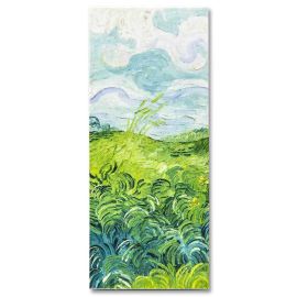 Vincent van Gogh, Green Wheat Fields, Auvers, Magnetic Bookmark