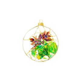 Stained Glass Glass Ornament