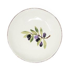 Olive Print Coupe Bowl