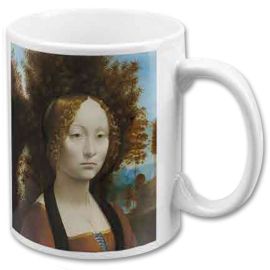 National Gallery of Art, Leonardo da Vinci, Ginevra de' Benci, 11-oz. Mug