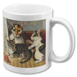 National Gallery of Art, Cat and Kittens, 11-oz. Mug