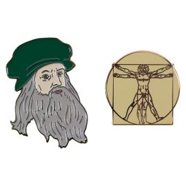 Leonardo da Vinci and Vitruvian Man, Pins