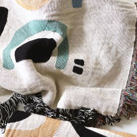 Woven Blanket by Black Pepper Paperie Co.