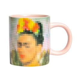 Frida Kahlo Pixel Art Mug