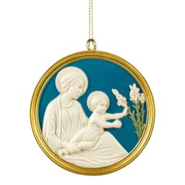 National Gallery of Art Della Robbia: Madonna and Child, Ornament