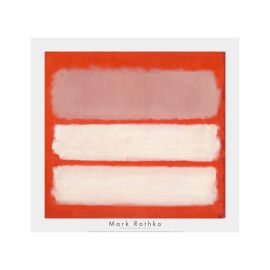 Rothko: Untitled 1958 (Red/White), Poster