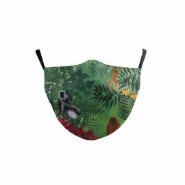 Rousseau: Tropical Forest with Monkeys, Face Mask