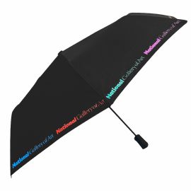 National Gallery of Art Multicolor Logo Umbrella