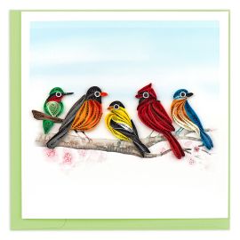 Songbirds Greeting Card