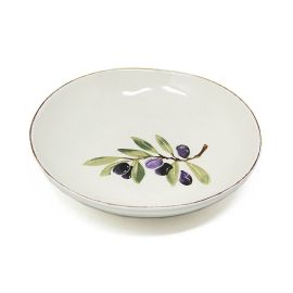Olive Print Coupe Bowl