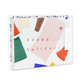 Happy Holidays Holiday Card Set