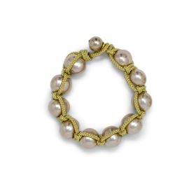 Pearl Macramé Bracelet